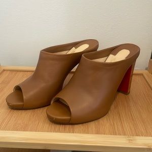 Christian Louboutin Mule - worn but amazing condition